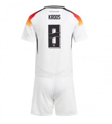Tyskland Toni Kroos #8 Hemmatröja Barn EM 2024 Kortärmad (+ Korta byxor)